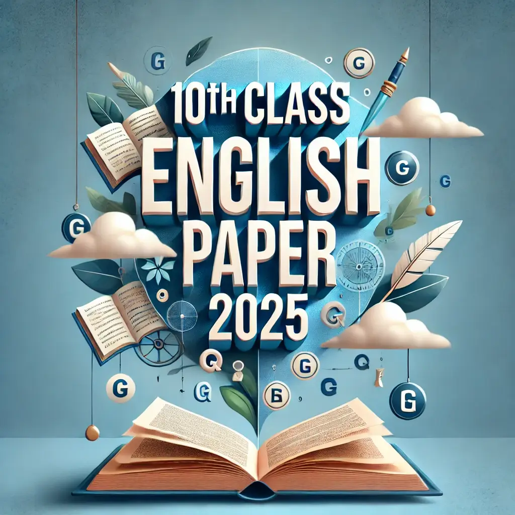 10th class english guess paper 2025
