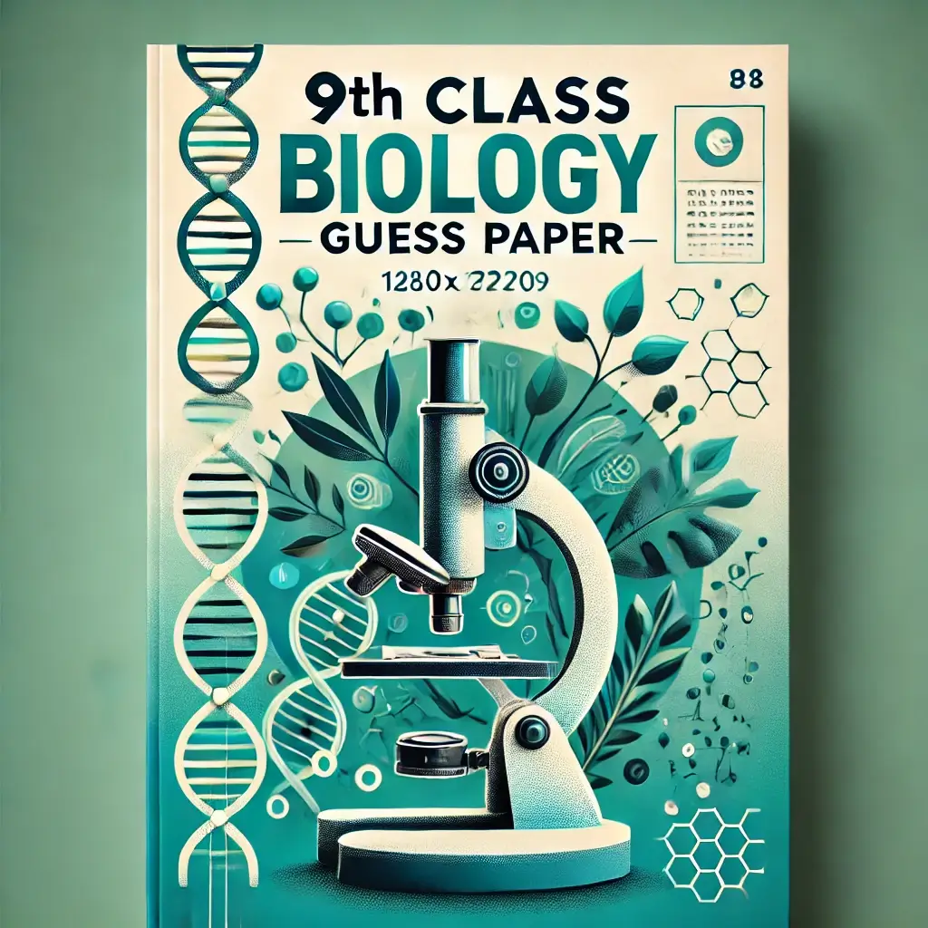 9th Class Biology Guess Paper 2025