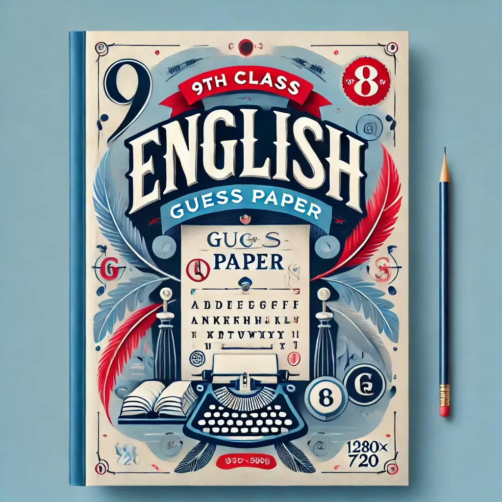 9th Class English Guess Paper 2025